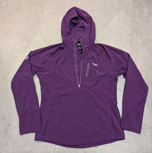Outdoor Research Purple Pullover Hoodie Women's M Flaws